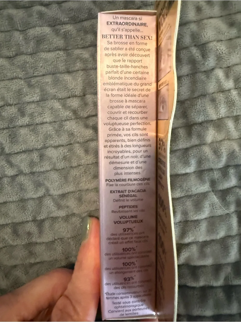 🔥NWT🔥Too Faced Better Than Sex Mascara — Black